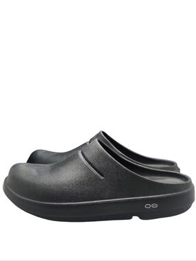 OOFOS OOCLOG Recovery Clogs Black Men's 11